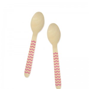 Spoon - Chevron Fuschia